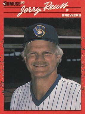 Jerry Reuss - Donruss 90 Baseball Card